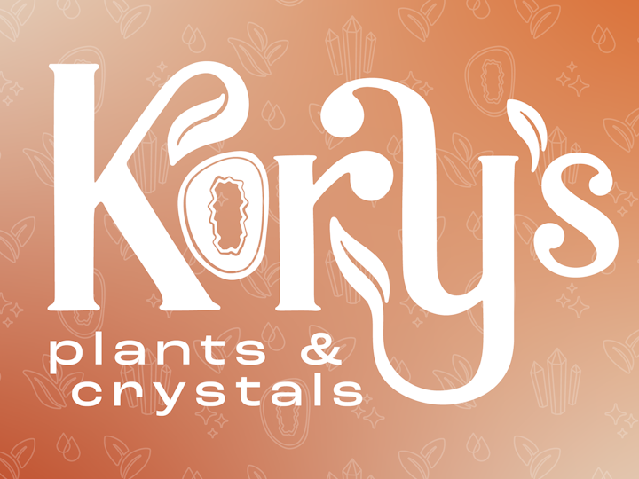 Logo & Branding Exercise | Kory's Plants & Crystals