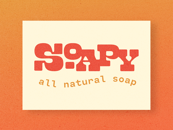 Logo & Packaging | Soapy