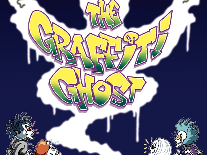 Spooky Skaters book cover Graffiti  Ghost-Scholastic