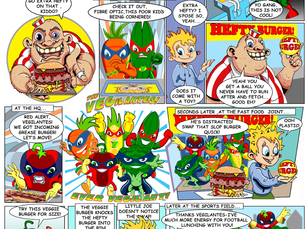 Comic strips stuart Harrison