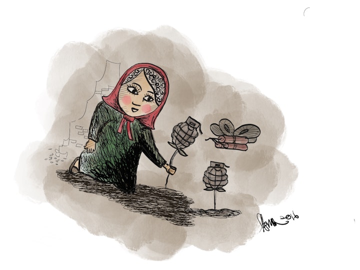 In solidarity with the Palestinian people, 2015