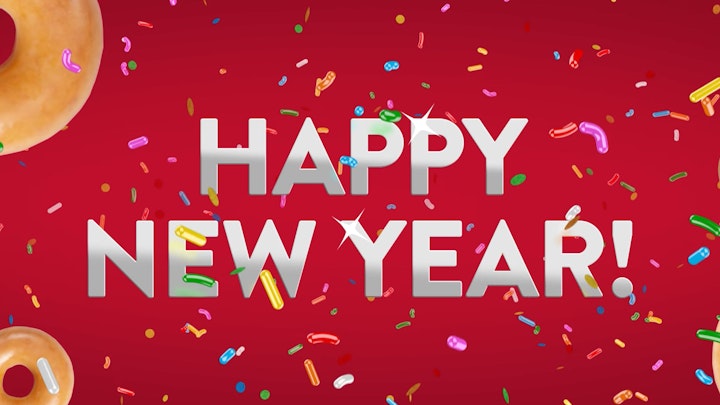 Krsipy Kreme - "New Years Eve Countdown" Disgital Billboard