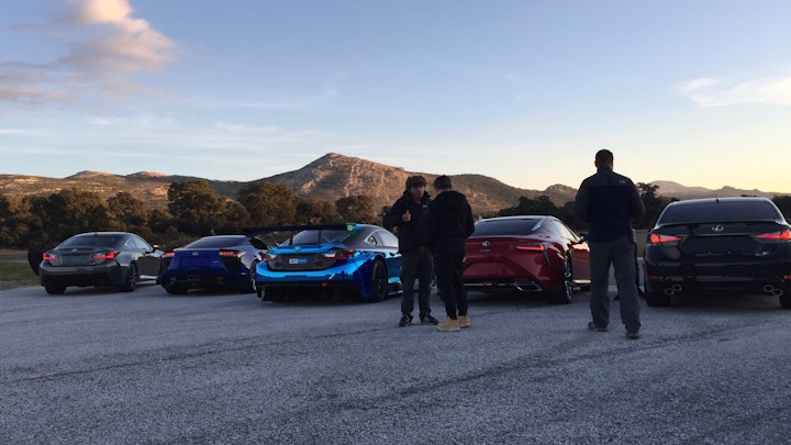 Lexus Operandi: Capturing 5 Cars at Ronda Race Track