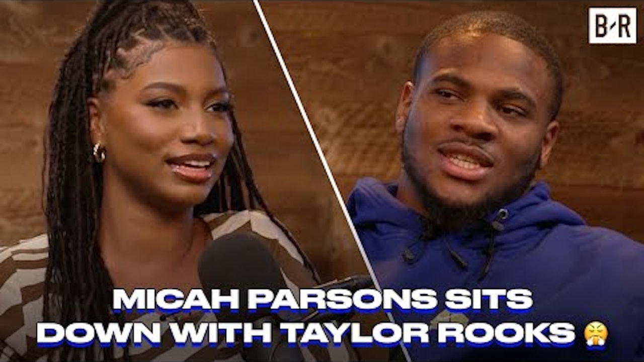 Micah Parsons Talks Historic Rookie Year, the Cowboys and More | Full Interview with Taylor Rooks