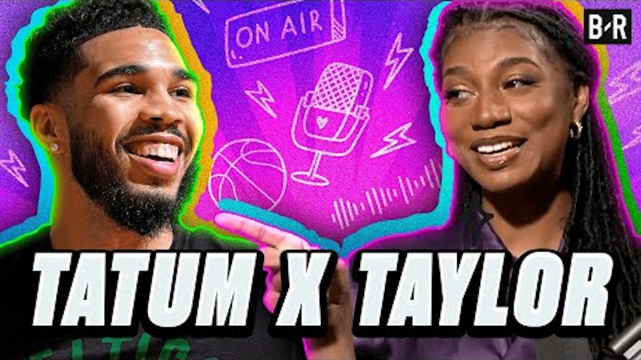 Jayson Tatum Talks Playing with Broken Wrist, Relationship with Jaylen Brown &amp; More w/ Taylor Rooks