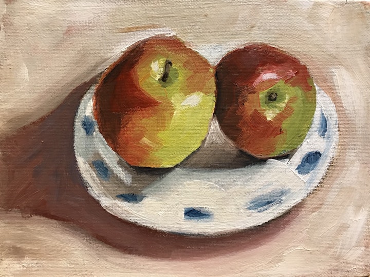 Green & Red Apples - SOLD