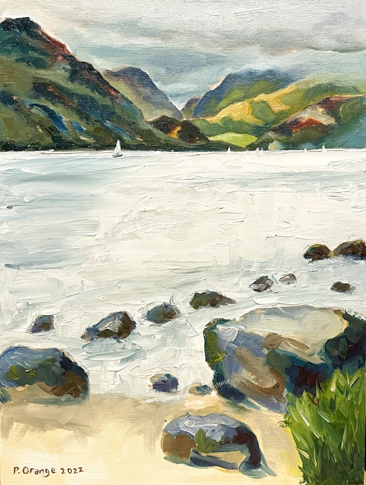 Ullswater after Wild camping