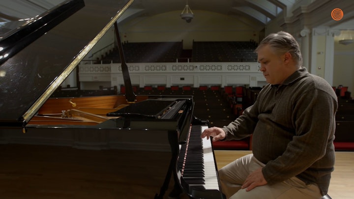 ClickHole | Bittersweet Moment: Man Plays The NBC Jingle On The Grand Piano That Crushed His Son