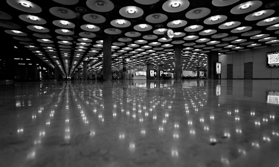 Architectural - Madrid Airport, Spain