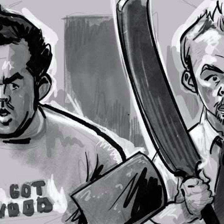 Portraits & Caricatures Shaun of The Dead