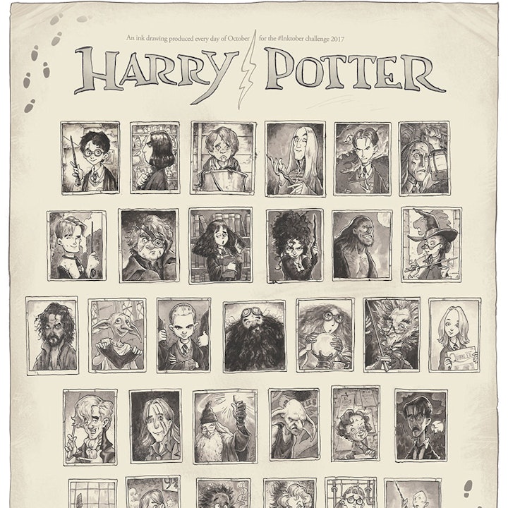 Portraits & Caricatures Harry Potter
