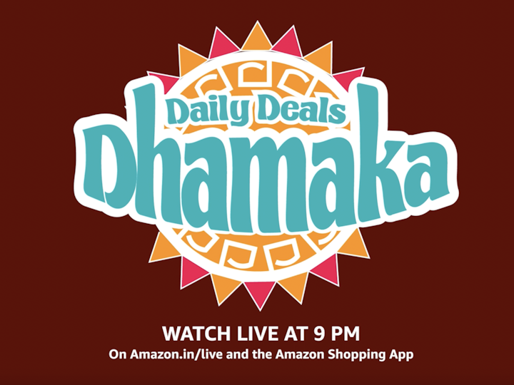 Amazon Live Daily Deals Dhamaka Promo