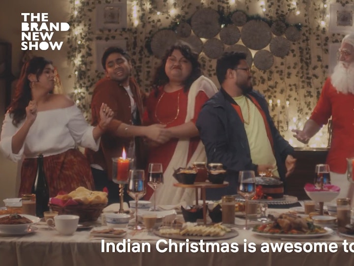 Abish Mathew's Desi Christmas Song| Supriya Joshi| The Brand New Show Netflix India