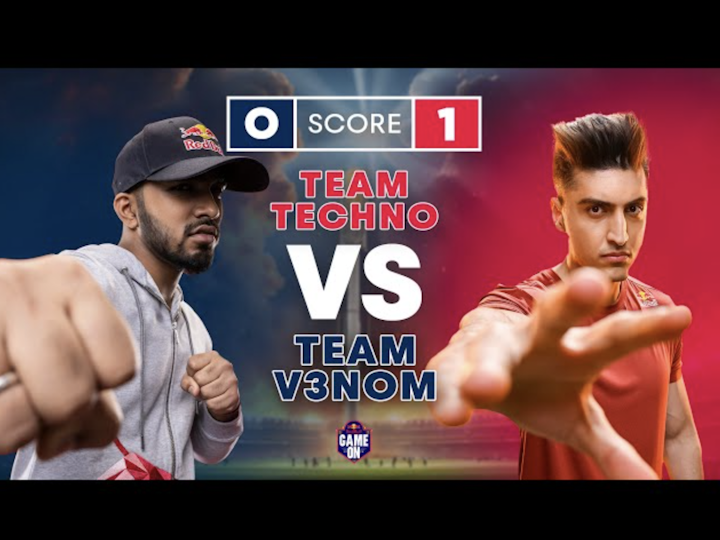 Gamers 🤝🏻 Creators 🤝🏻 Cricket | Red Bull Showdown 🏏 | PROMO 🔥 @TechnoGamerzOfficial @V3nombiceps