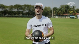 Sean Garnier VS Mumbai City FC l Nutmeg Challenge