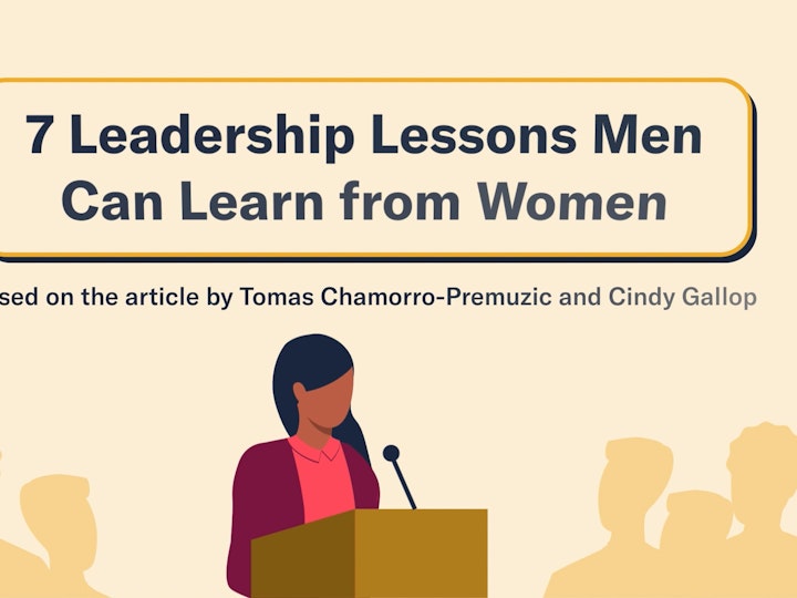 7 Leadership Lessons Men Can Learn from Women (HBR)