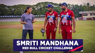 Red Bull Cricket Challenge | Smriti Mandhana puts Cricketers to the test