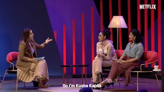 The Brand New Show with Kusha Kapila feat Sobhita Dhulipala and Kirti Kulhari in Netflix