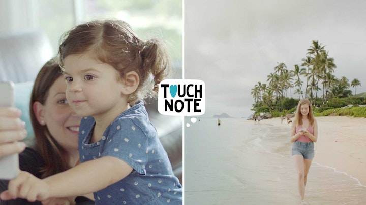TouchNote "Adventure Together" + Testimonial Spots