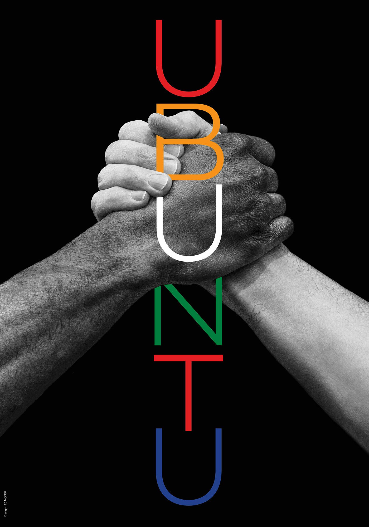 Unhu Ubuntu GRAPHIC DESIGN Posters, Ubuntu project - Michael Loos