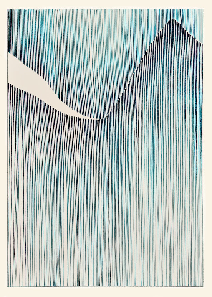 HIGHS & LOWS
Ink on paper - 36x51cm - 2024 - LISA DREDGE ©