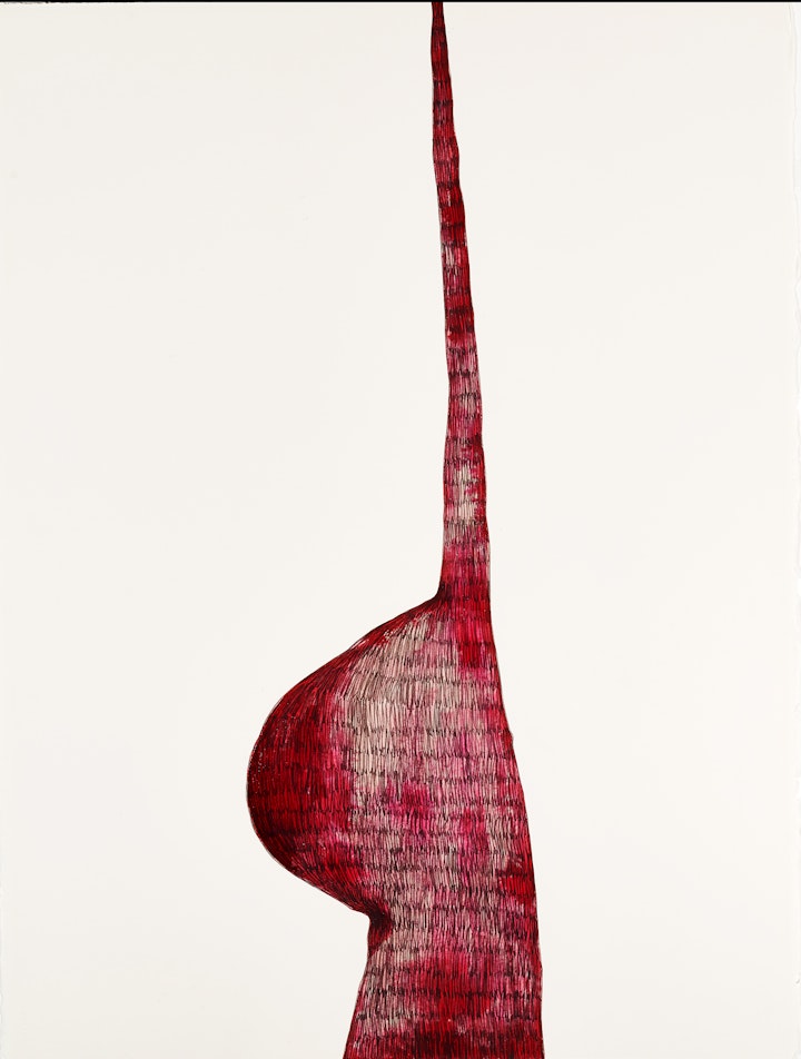 Softly Spoken
Ink, graphite & acrylic medium, 770 x 585mm, 2019