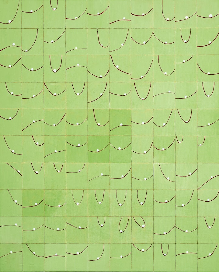 Suspended
Oil on board, 559 x 457mm, 2019