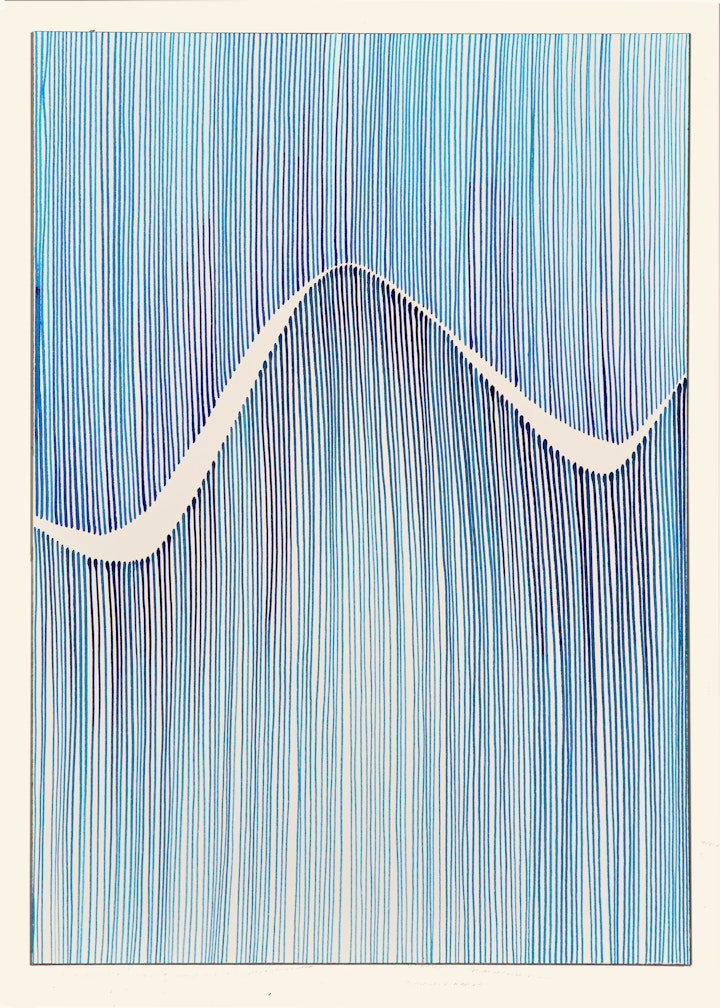 SLIGHTLY APART
Ink on paper - 36x51cm - 2024 - LISA DREDGE ©