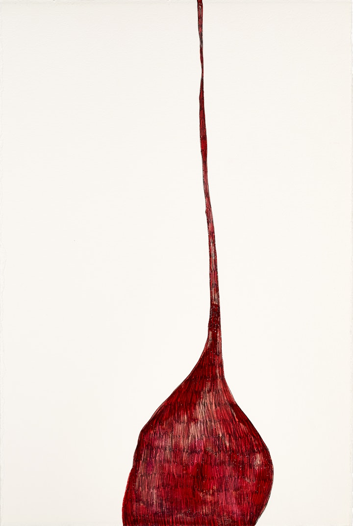 Beneath the Roots
Ink, graphite & acrylic medium, 575 x 380mm, 2019