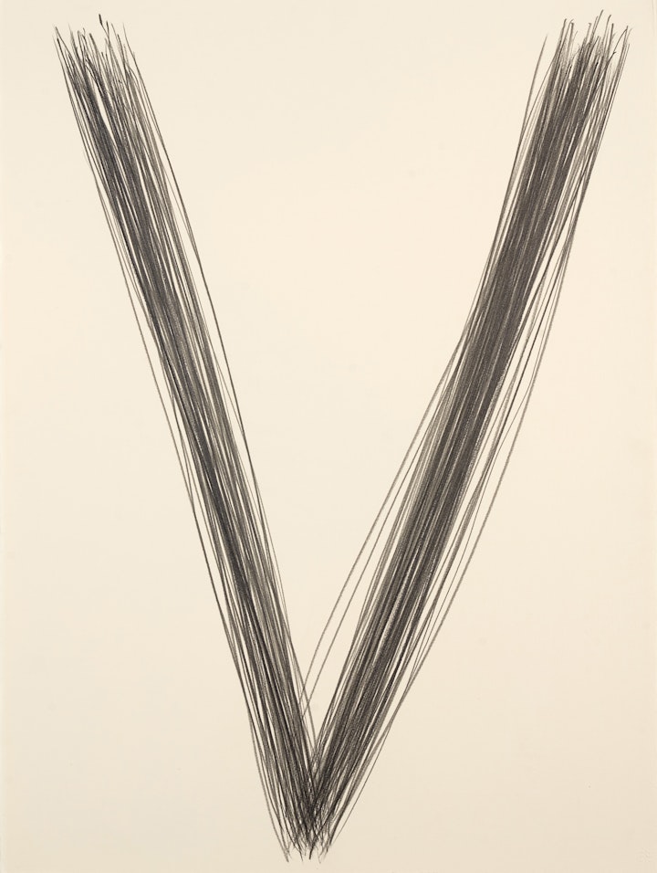 Sharp Turn
Graphite on paper, 760 x 575mm, 2018