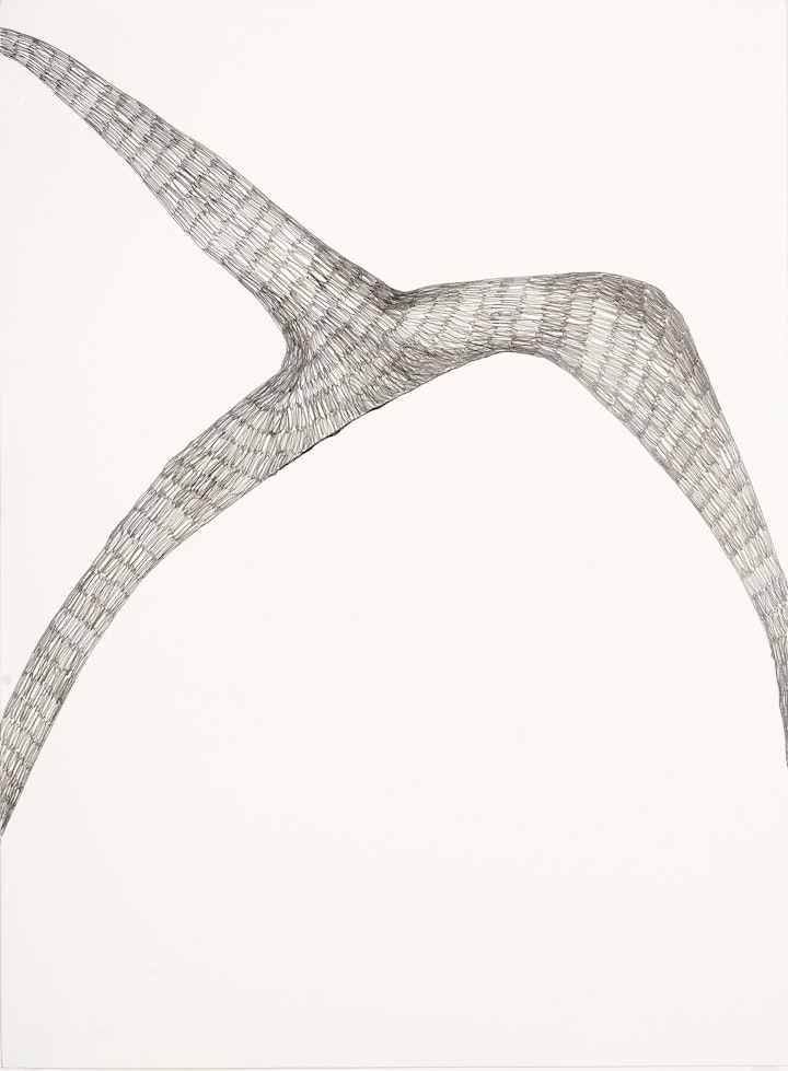 Crossing the Divide
Graphite on paper, 760 x 560mm, 2020