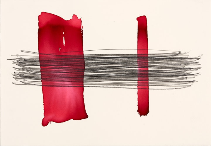 Crossing Over
Ink and graphite on paper, 375 x 265mm, 2019