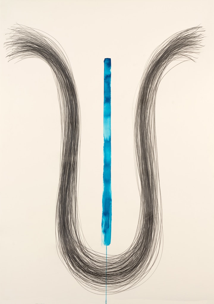 Round the Corner
Ink and graphite on paper, 1060 x 655mm, 2018