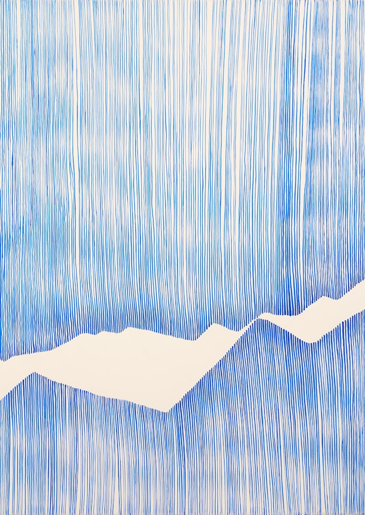 Mount Yoshida
Ink on paper, 1060 x 755mm, 2020