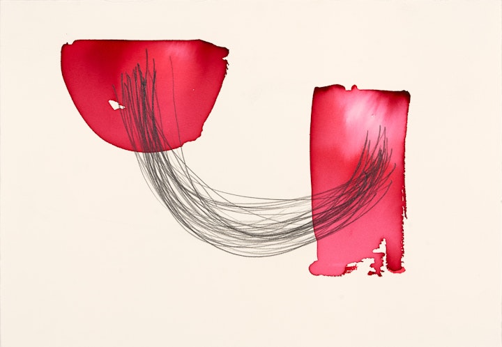 Changing Levels
Ink and graphite on paper, 375 x 270mm, 2019