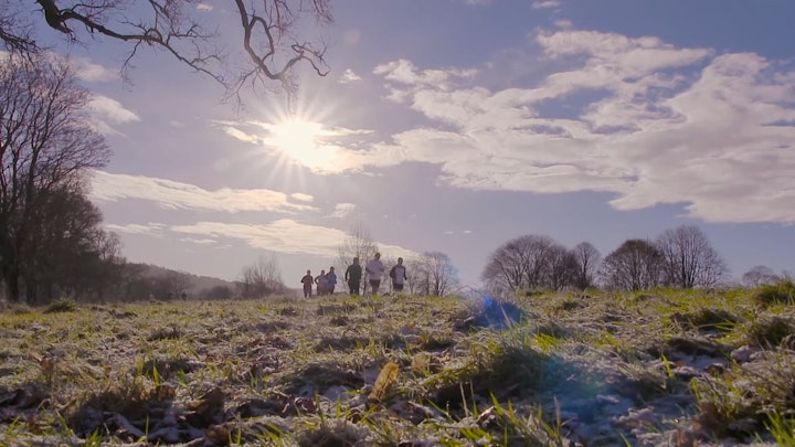 Jessica's parkrun heroes for Sky tv : John MacPhee  film