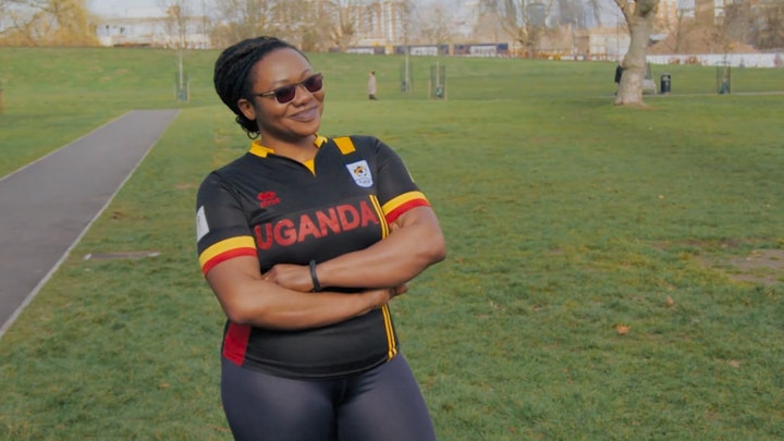Jessica's parkrun heroes for Sky tv : Samuel & the Ugandan Crew film.