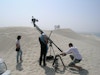 production + awards - Shooting in the desert in Qatar