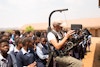 production + awards - On location in South Africa with a thousand school children