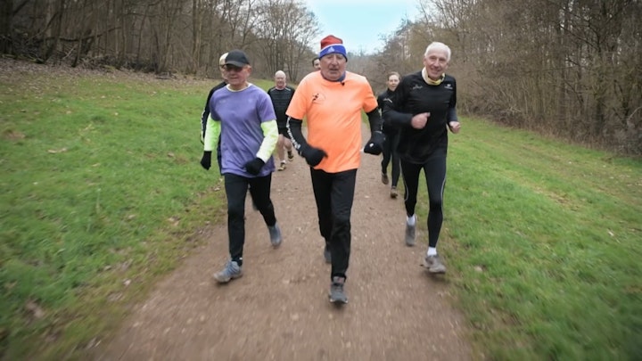 Jessica's parkrun heroes for Sky tv : John Butcher film