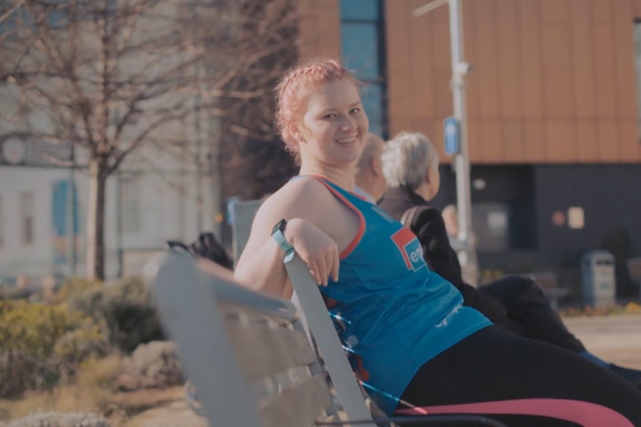 Jesscia's parkrun heroes for Sky TV