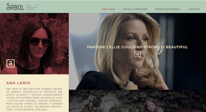 Ana Lario represented by Arbol MX