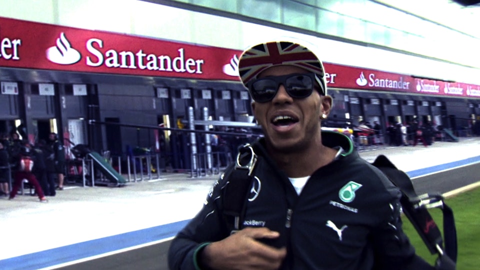 Lewis Hamilton Skydive