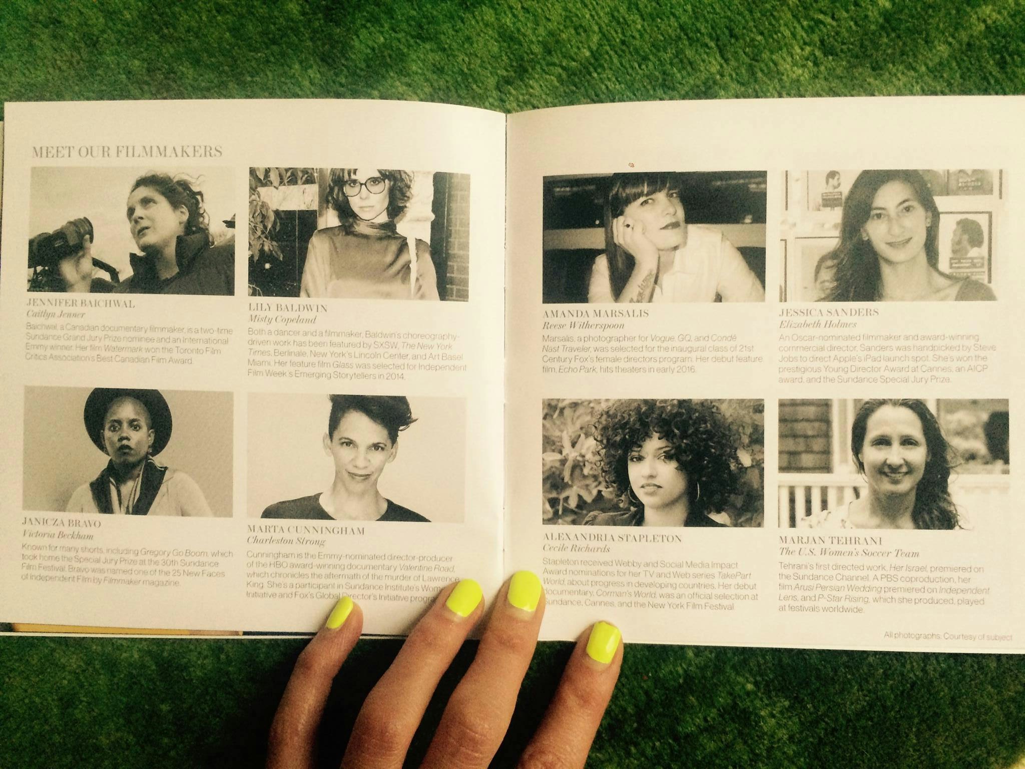 GLAMOUR MAGAZINE: WOMEN IN HOLLYWOOD