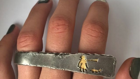 "The little prince's scarf" ring