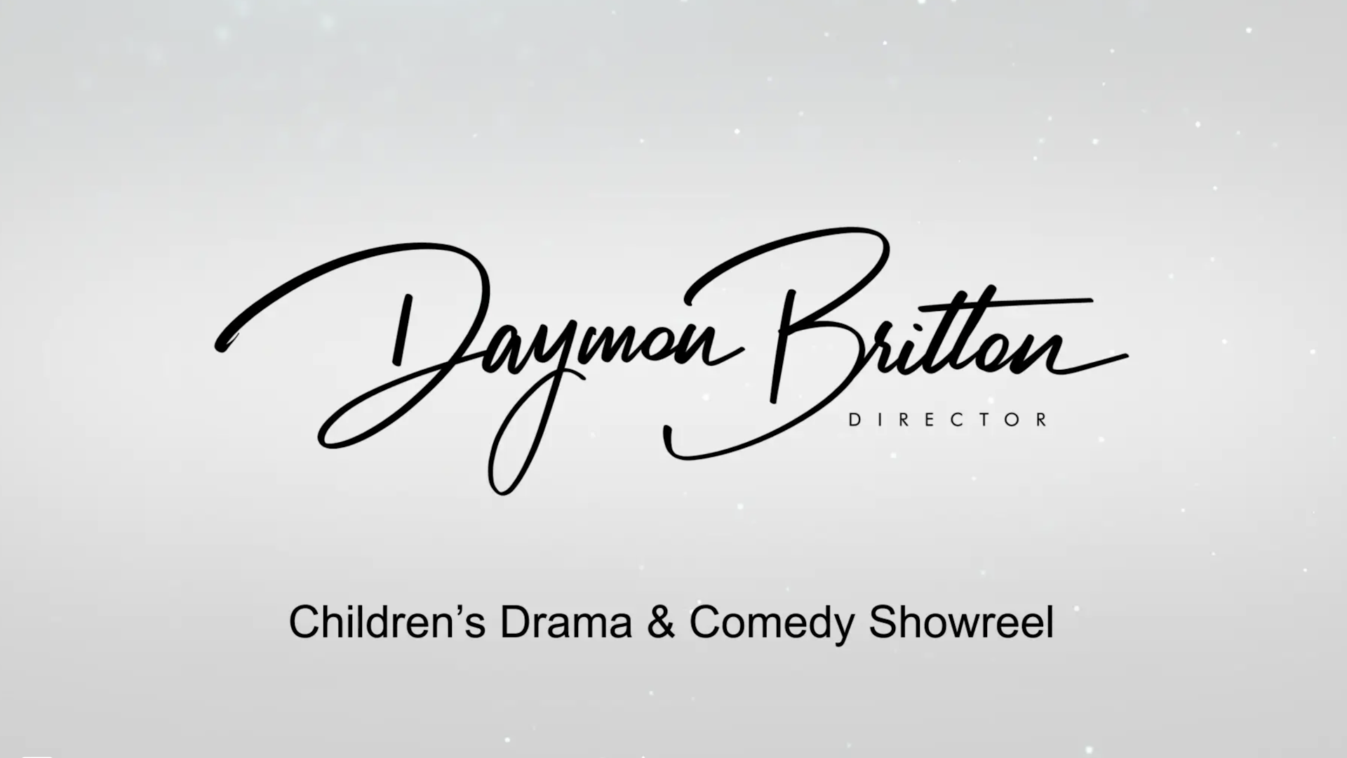 Children's Drama & Comedy Showreel