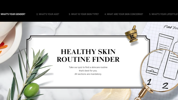 Healthy Skin Quiz—Kiehl's