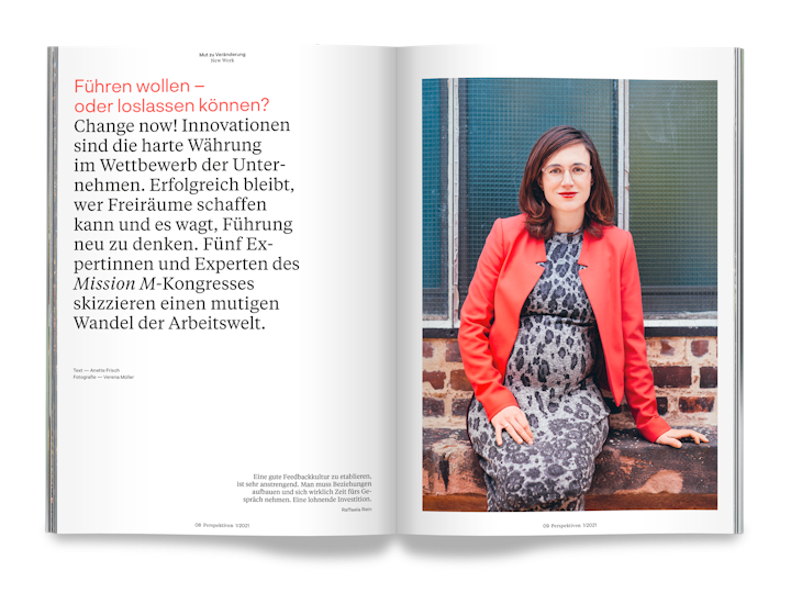 Courage – Magazine for Baden-Württemberg Stiftung