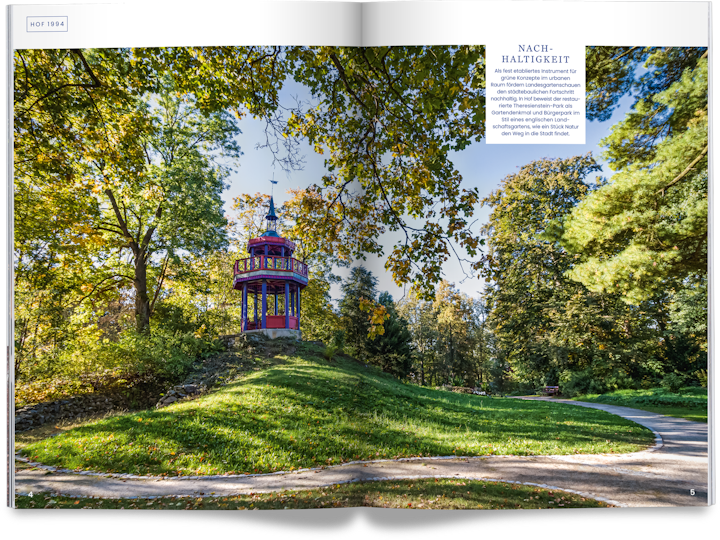 Magazine for Bavarian State Garden Show