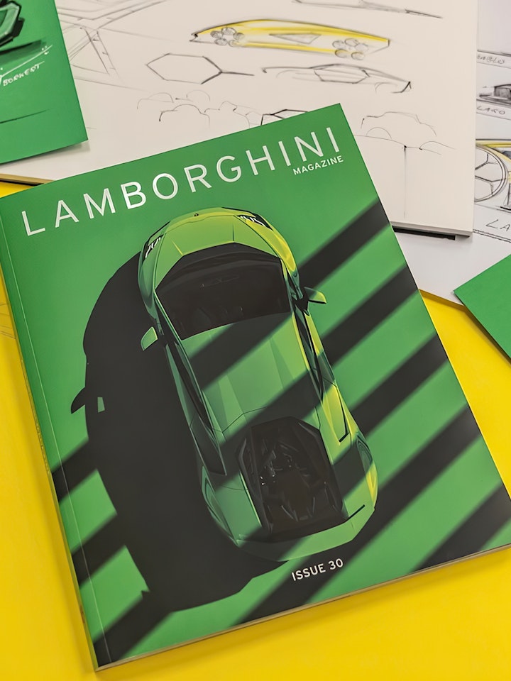 Cover art for Lamborghini Magazine issue #30